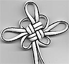 the Japanese chrysanthemum knot