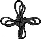 4 sided good luck corner counter crown knot variant