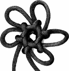hexagonal stellar knot with less overlap prototype
